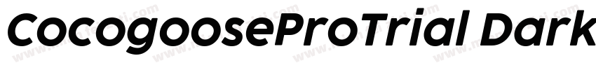 CocogooseProTrial Darkmode字体转换